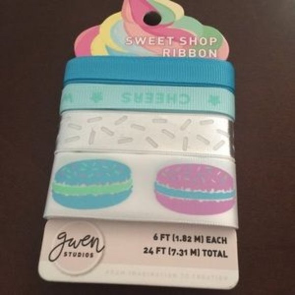 Gwen Studios Sweet Shop Ribbon Whoopi pie themed - Picture 1 of 2